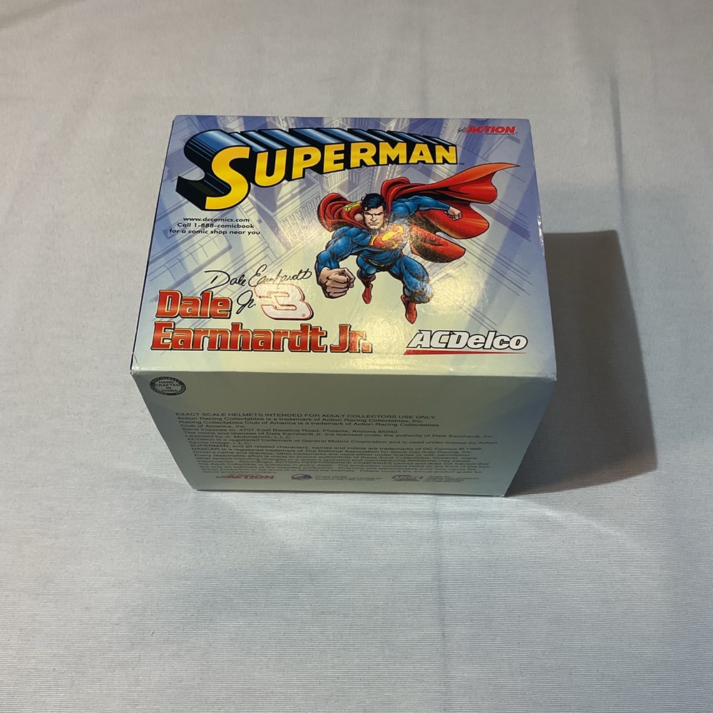Nascar NEW‎ Action Comics 1999 Dale Earnhardt Jr. 1:4 Scale Superman Helmet